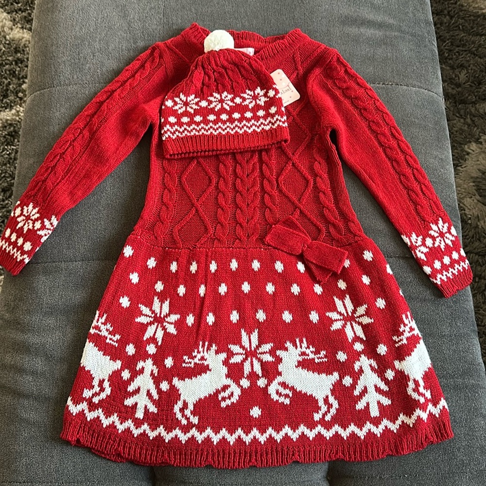 Love to be Loved Cable Knit Christmas Sweater